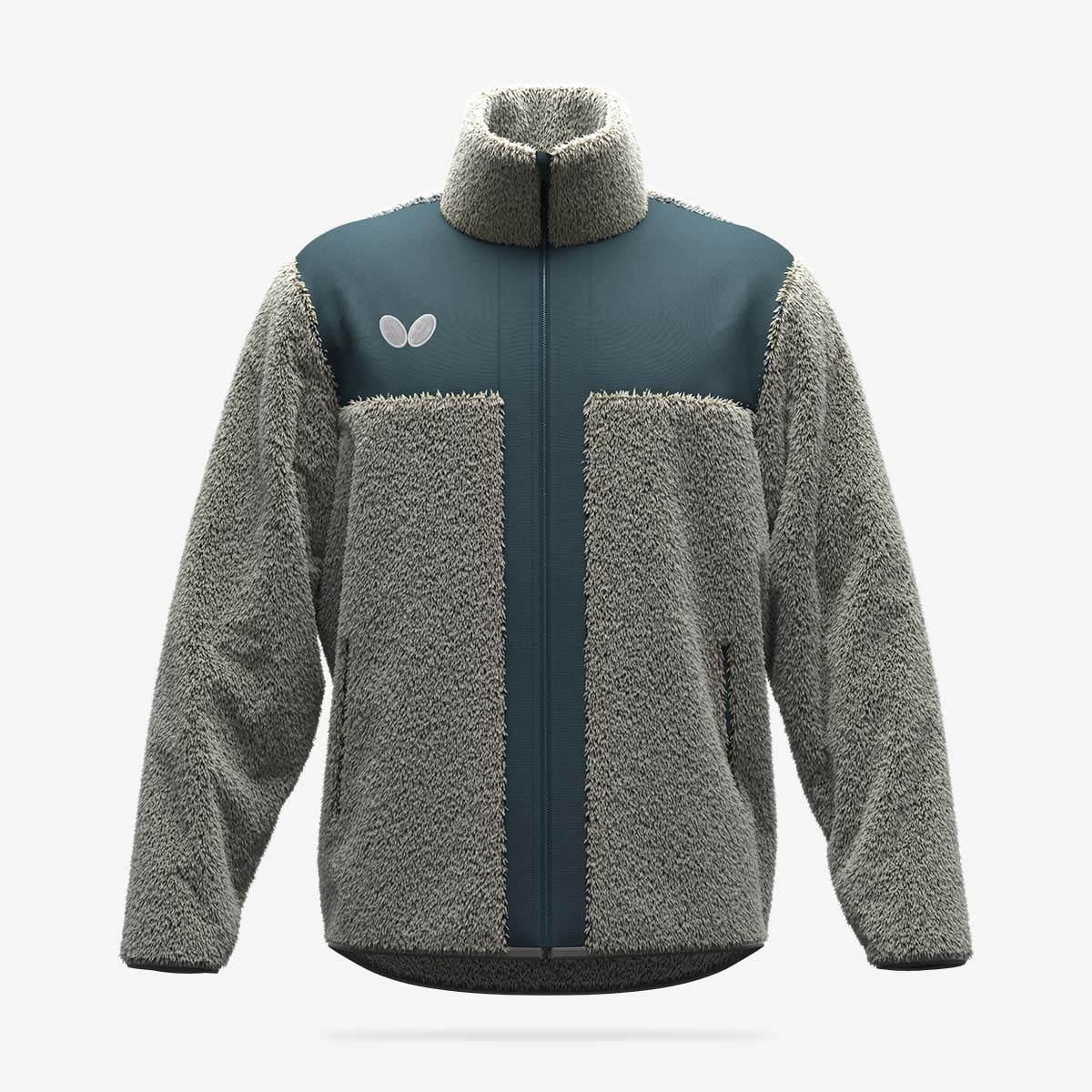 Butterfly Table Tennis - Redge Fleece - Grey - Front